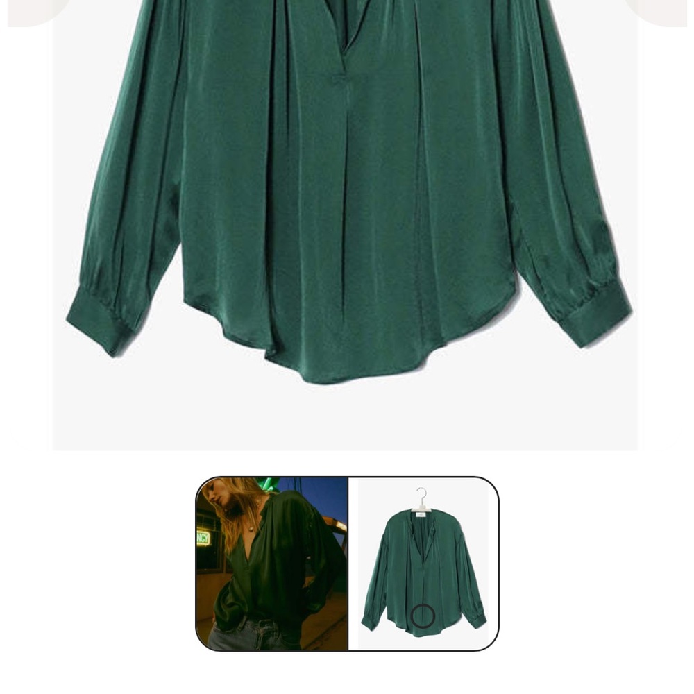 Elegant Xirena Mint Garnet Women's Mayson Top - Picture 5 of 7